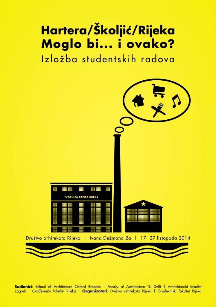 2014 1117 Expo TUDelft Students - Association of Architects of Rijeka (Flyer)-HR