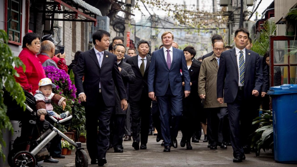 2015 1026 King Willem-Alexander in China (ANP)